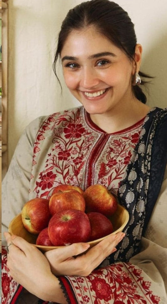 Dhanak Stuff 3 Piece Embroidered Article ✨